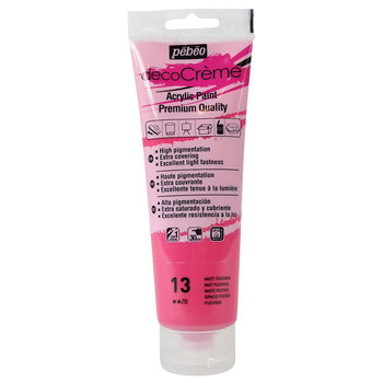 PEBEO decoCrème acrylic paint 120 ml - Fuchsia