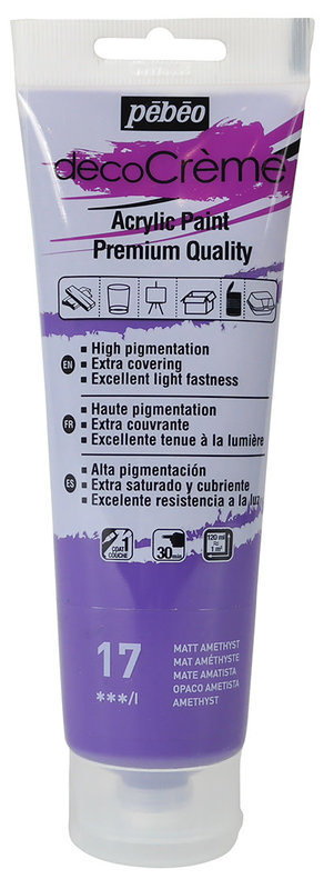 PEBEO Decocrème Mat 120 Ml Améthyste