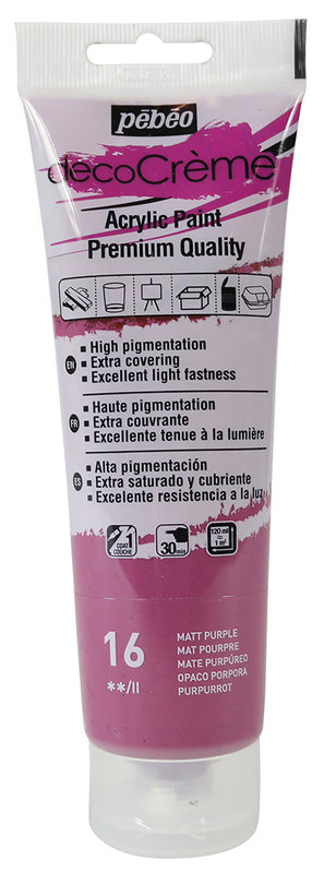 PEBEO Decocrème 120 Ml Pourpre