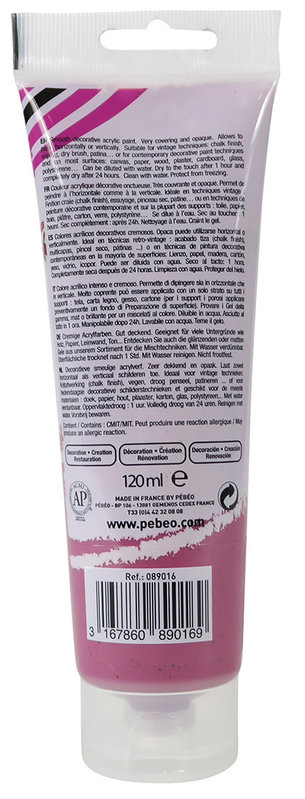 PEBEO decoCrème acrylic paint 120 ml - Purple