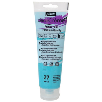 PEBEO Decocrème Mat 120 Ml Turquoise