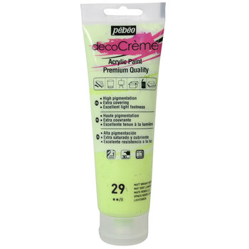 PEBEO decoCrème acrylic paint 120 ml - Light green