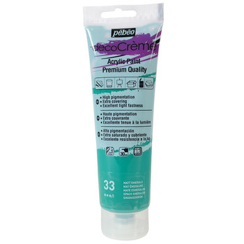 PEBEO decoCrème acrylic paint 120 ml - Emerald