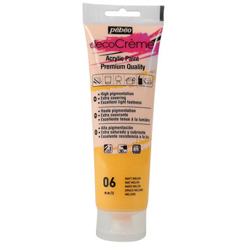 PEBEO decoCrème acrylic paint 120 ml - Melon