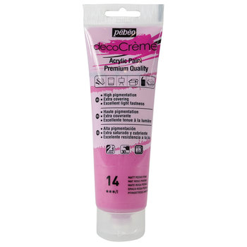 PEBEO decoCrème acrylic paint 120 ml - Peony