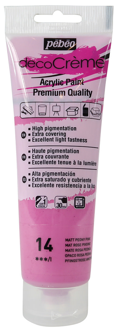 PEBEO Decocrème 120 Ml Rose Pivoine