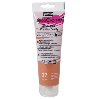 PEBEO decoCrème acrylic paint 120 ml - Cinnamon