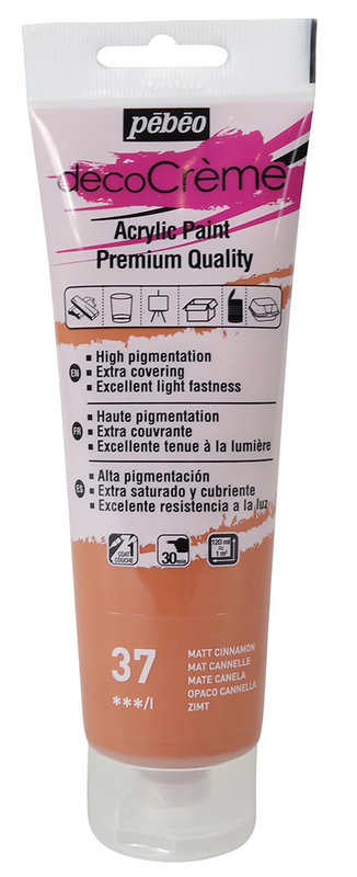 PEBEO Decocrème Mat 120 Ml Cannelle