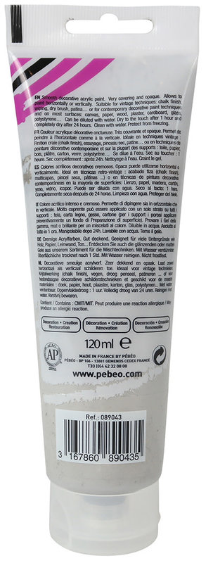 PEBEO Decocrème Mat 120 Ml Mine