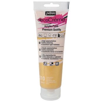 PEBEO decoCrème acrylic paint 120 ml - Gold Pearl