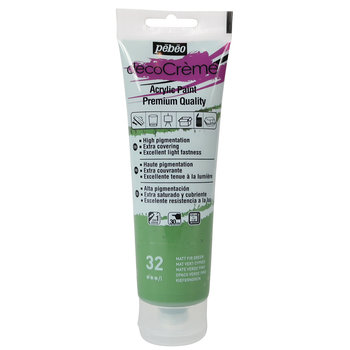 PEBEO decoCrème acrylic paint 120 ml - Cypress green