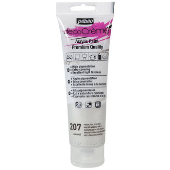 PEBEO Decocrème Nacré 120 Ml Argent Pâle