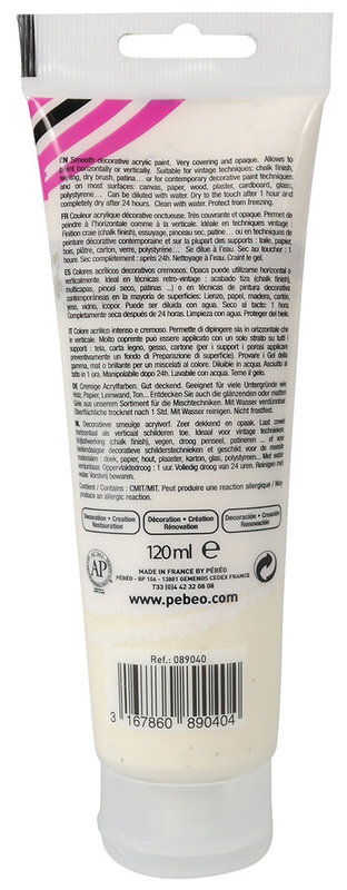 PEBEO Acrylic paint decoCrème 120 ml - Linen