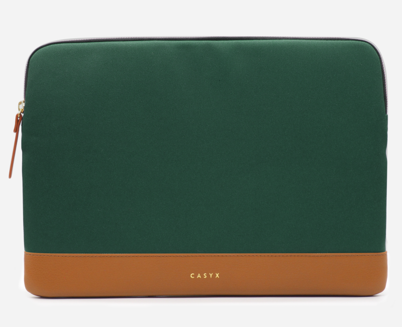 CASYX Pochette ordinateur 15' Victorian Green