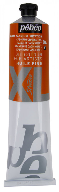 PEBEO Huile fine Studio XL 200 ml orange cadmium imitation