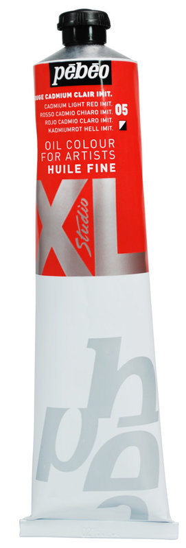 PEBEO Studio XL fine oil 200 ml cadmium red clear imitation