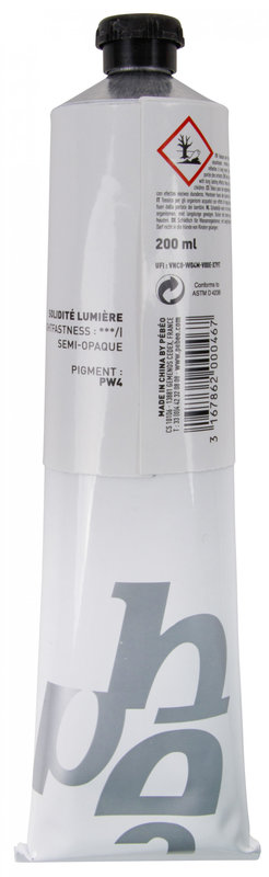 PEBEO Huile Fine Xl 200 Ml Blanc De Titane