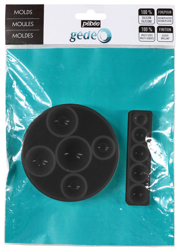 PEBEO Bags of 2 half-sphere molds