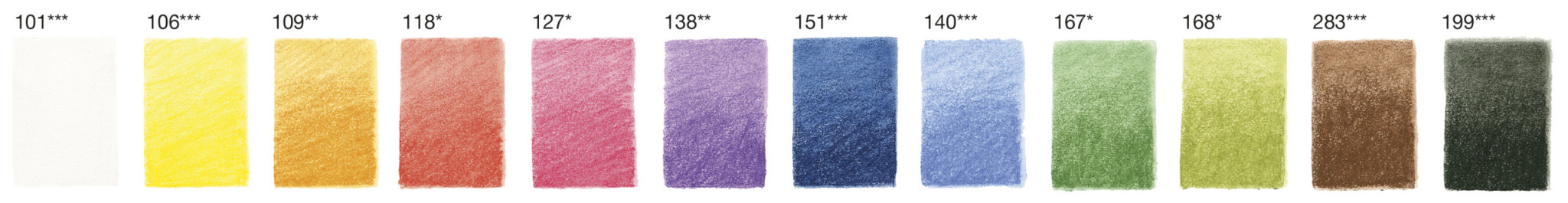 FABER CASTELL Crayons Pitt Pastel boîte métal 12x