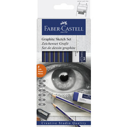 FABER CASTELL Set d'esquisses au crayon graphite