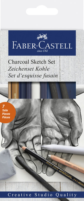 FABER CASTELL Set d'esquisses au fusain