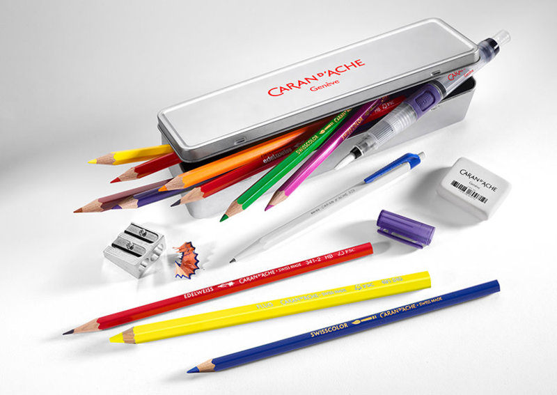 CARAN D'ACHE Set multiproduits BTS boite XL 16 pcs - FSC