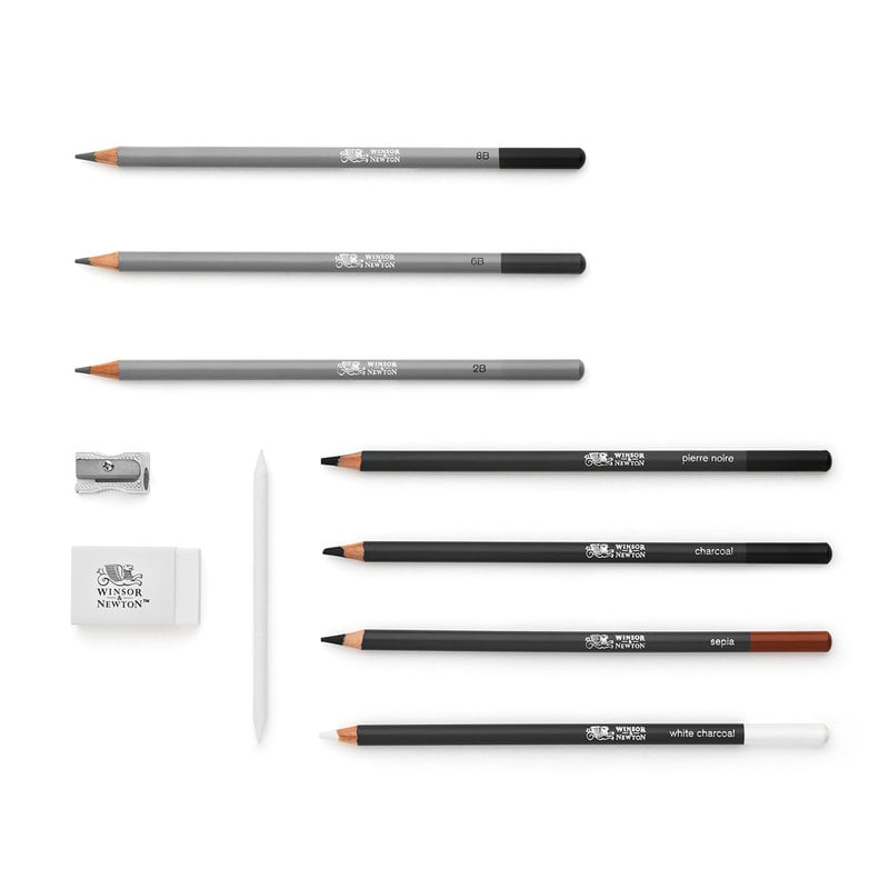 WINSOR & NEWTON Sketch Pencil Set x10