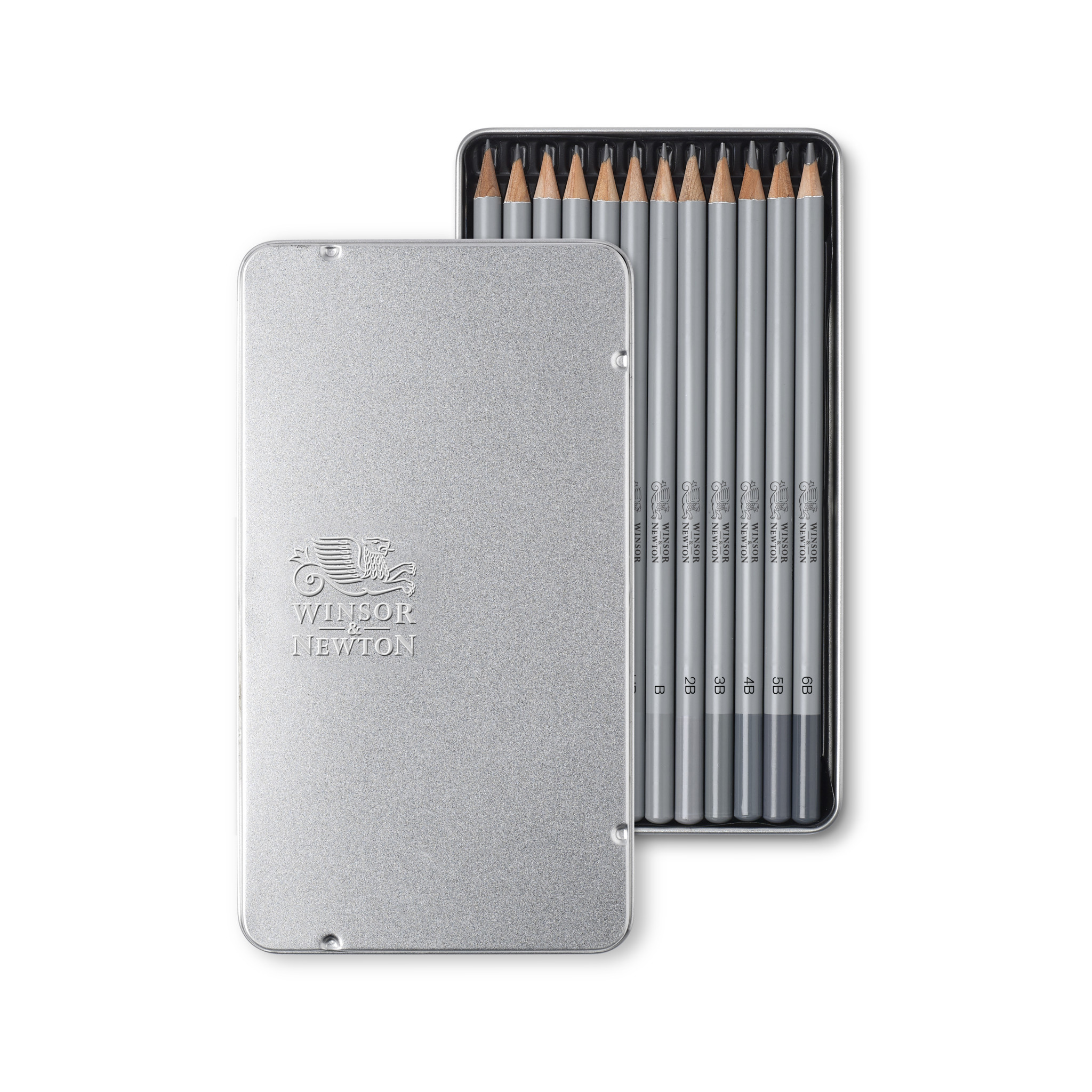 WINSOR & NEWTON Studio Collection crayons graphite medium x12