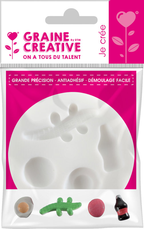 GRAINE CREATIVE Mini Moule Silicone Sucreries Ø 70Mm