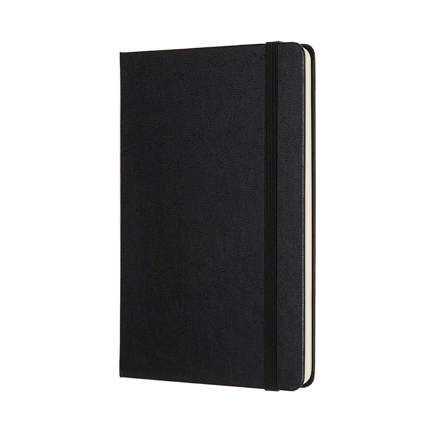 MOLESKINE Carnet Classique Format Moyen Pages Blanches Noir Couverture rigide