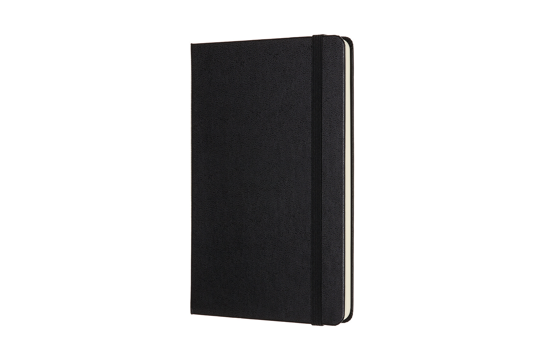 MOLESKINE Carnet Classique Format Moyen Pages Blanches Noir Couverture rigide