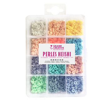 GRAINE CREATIVE Perles Heishi Pastel