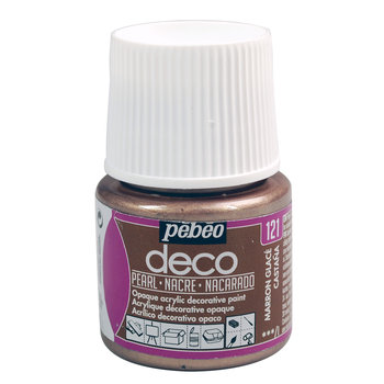 PEBEO Deco Nacre 45 Ml Marron Glacé