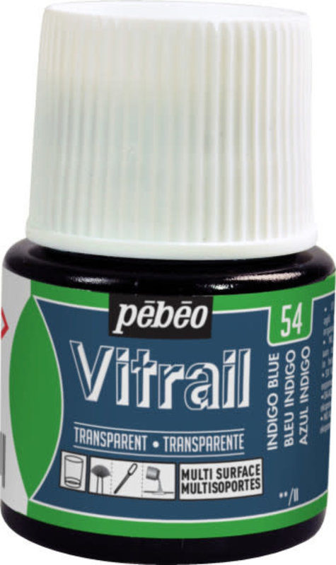 PEBEO Vitrail 45 Ml Bleu Indigo