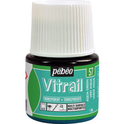 PEBEO Vitrail Transparent 45 Ml Vert Aqua