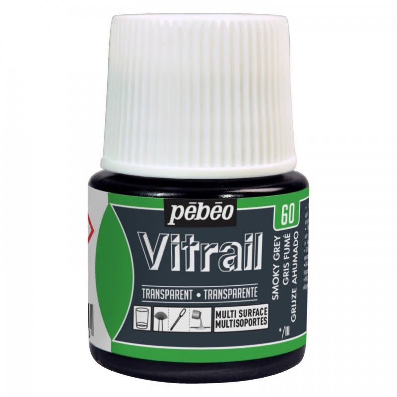 PEBEO Vitrail Transparent 45 Ml Gris Fumée