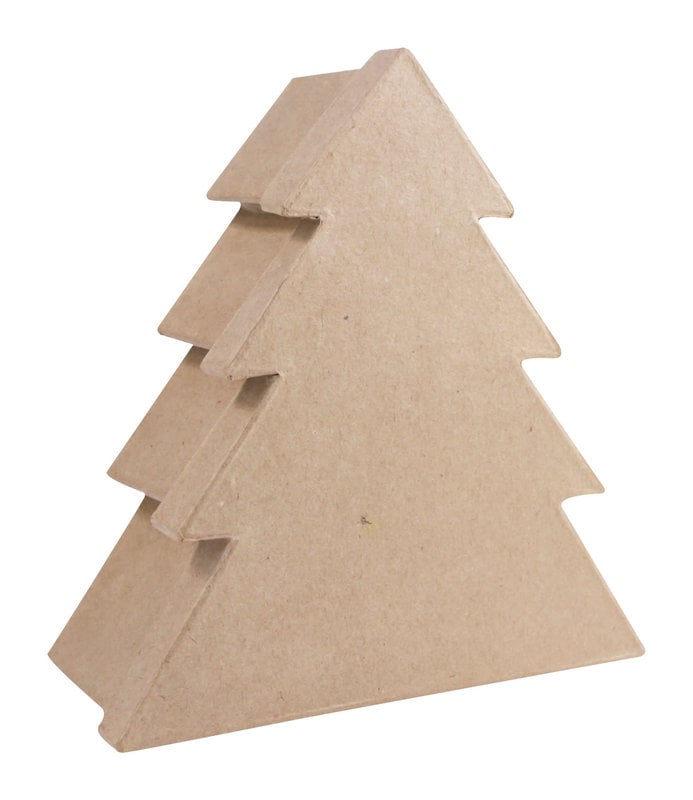 DECOPATCH Boîte sapin 20cm