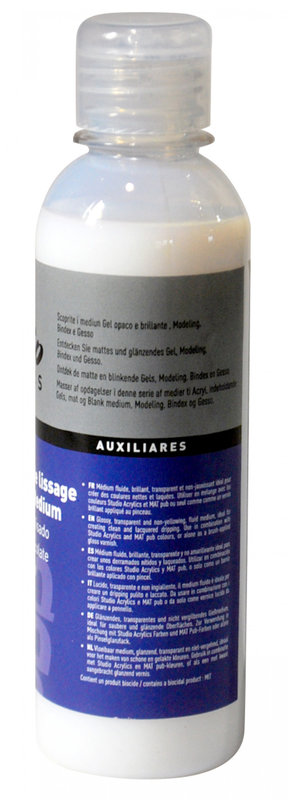 PEBEO Studio Acrylics Medium Lissage Flacon 250 Ml /T