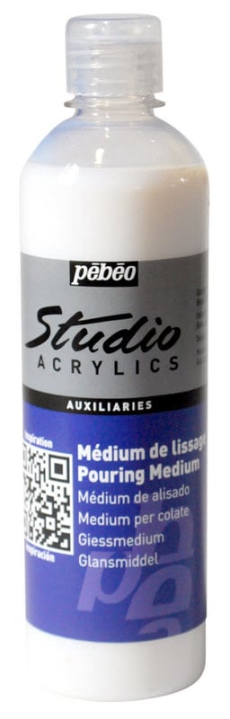 PEBEO Studio Acrylics Medium Lissage Flacon 500 Ml /T