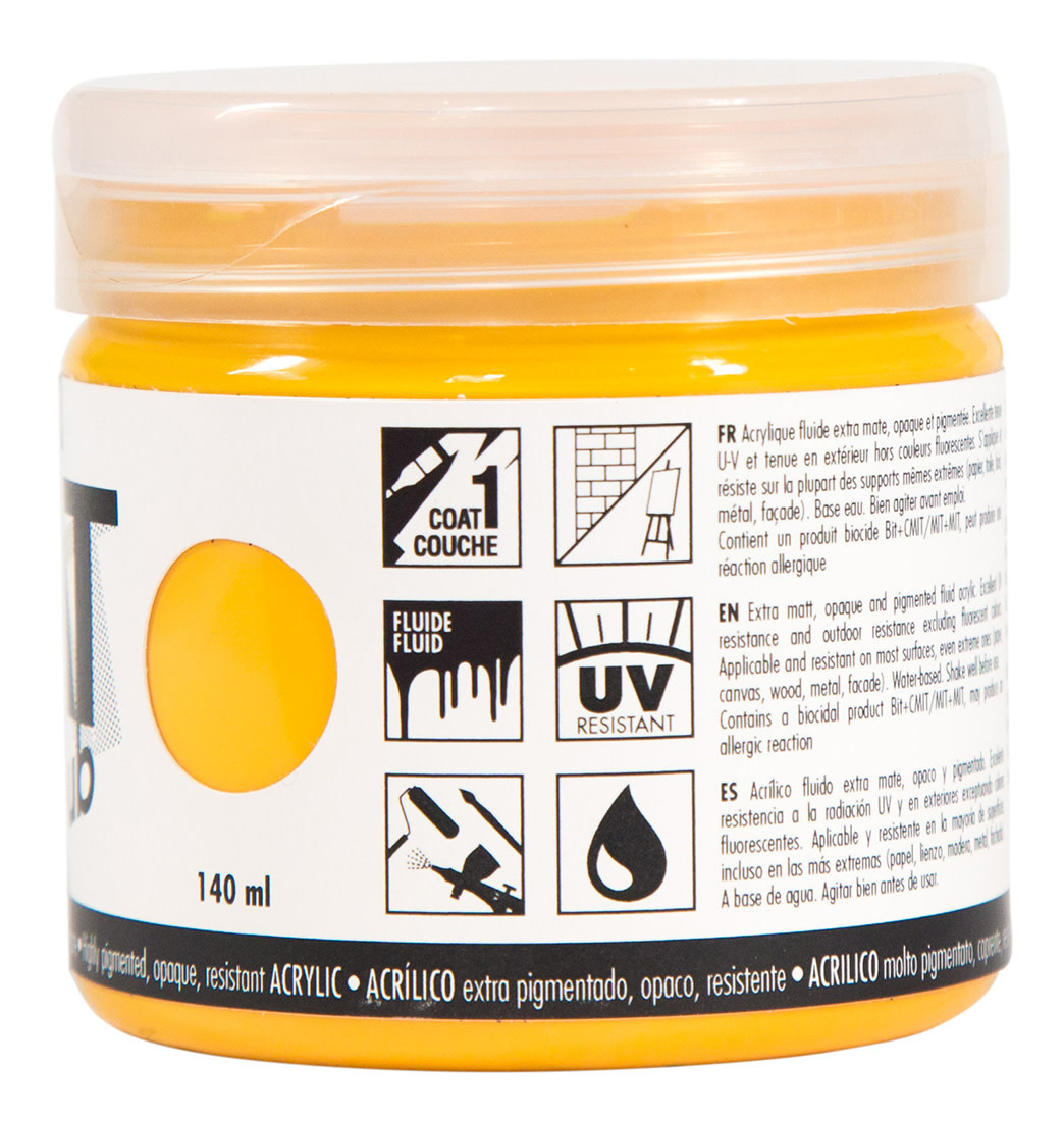 PEBEO Acrylique Mat Pub 140 Ml Jaune Dore
