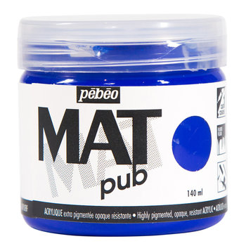 PEBEO Acrylic Matte Pub 140 ml - Ultramarine Blue