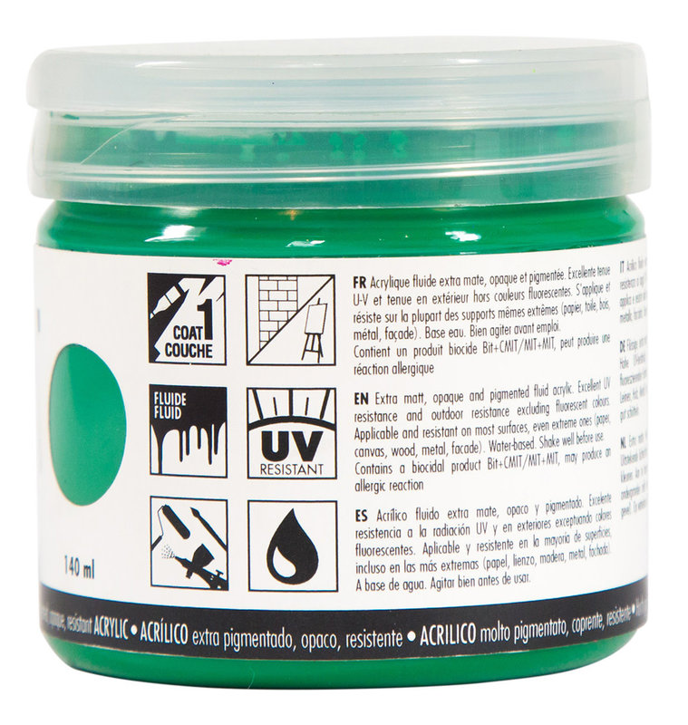 PEBEO Acrylique Mat Pub 140 Ml Vert Permanent