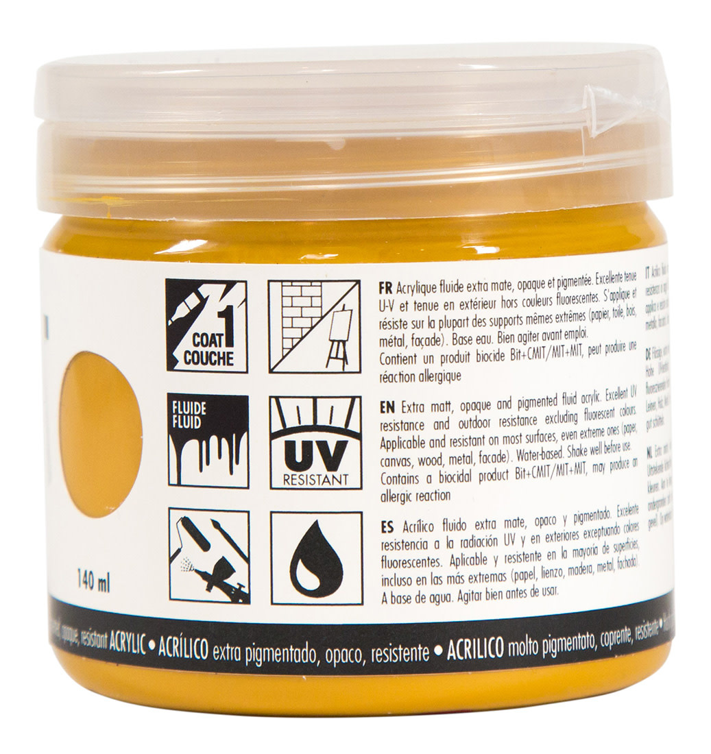 PEBEO Acrylique Mat Pub 140 Ml Ocre Jaune