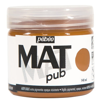 PEBEO Acrylic Matte Pub 140 ml - Natural Sienna