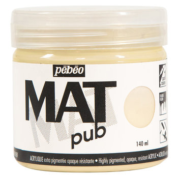 PEBEO Acrylic Matte Pub 140 ml - Ivory beige