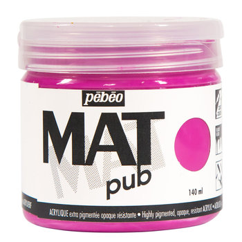 PEBEO Acrylic Matte Pub 140 ml - Pink