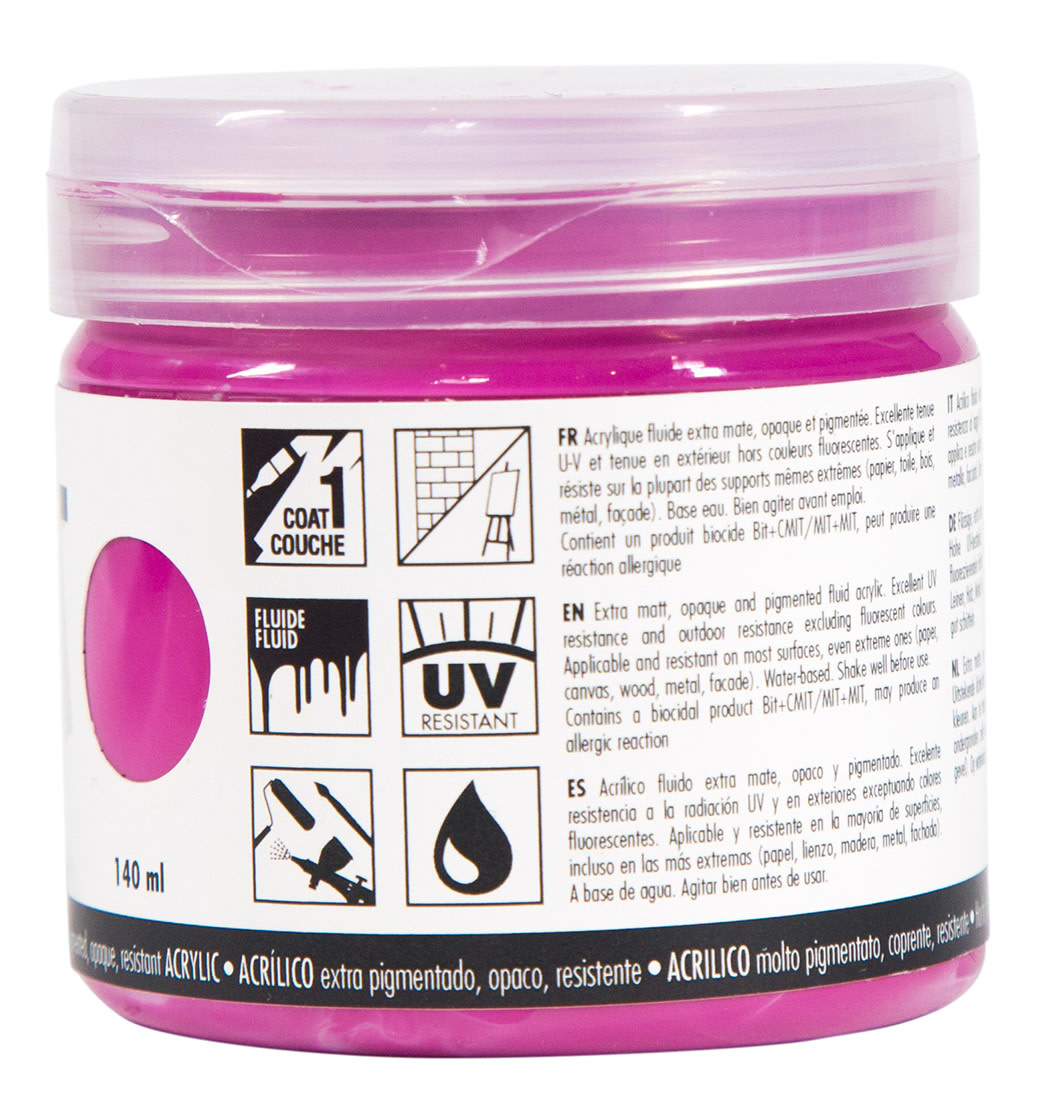 PEBEO Acrylique Mat Pub 140 Ml Rose Tyrien