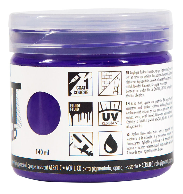 PEBEO Acrylic Matte Pub 140 ml - Cobalt Violet