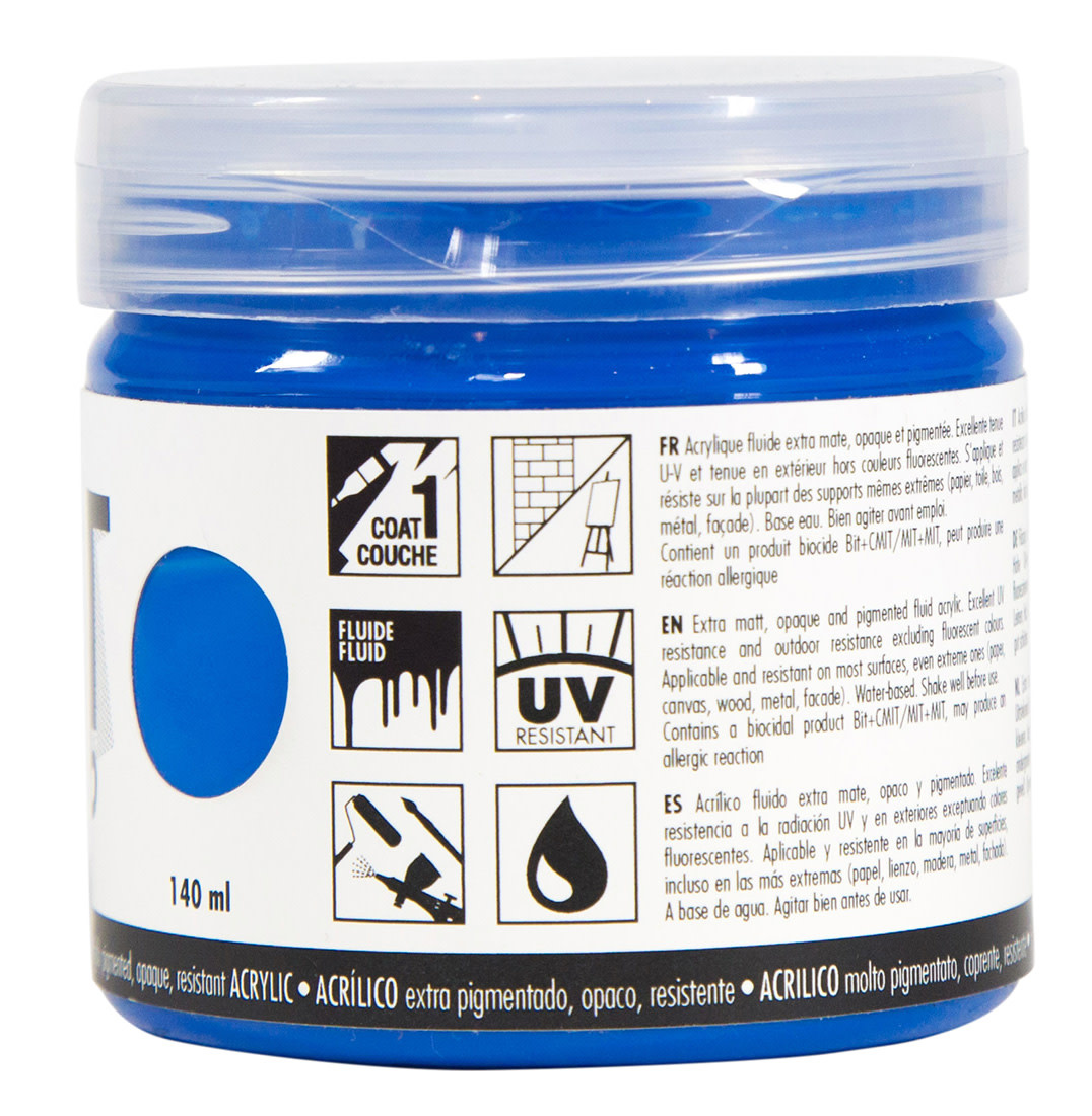 PEBEO Acrylique Mat Pub 140 Ml Bleu Cyan