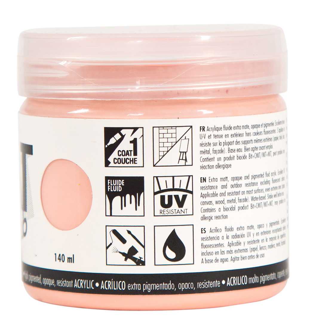 PEBEO Acrylique Mat Pub 140 Ml Rose Lumiere